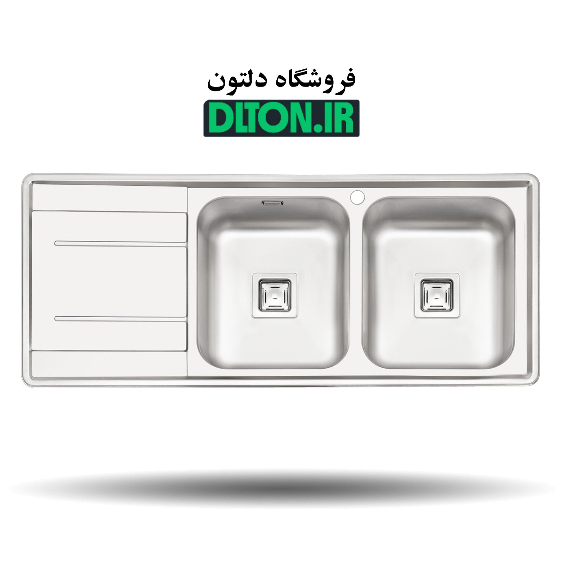 سینک توکار پرنیان استیل PS 2214