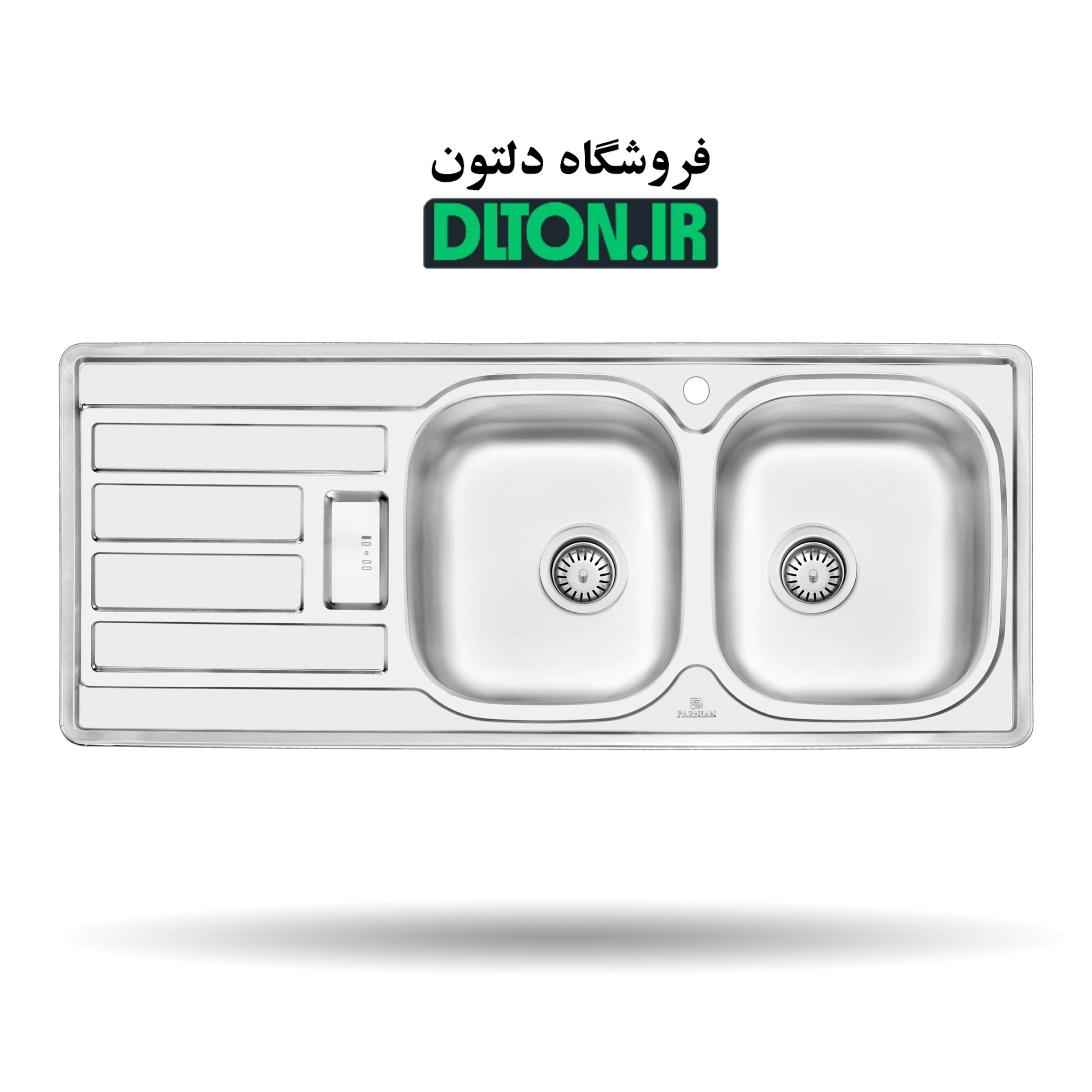 سینک توکار پرنیان استیل PS 2201