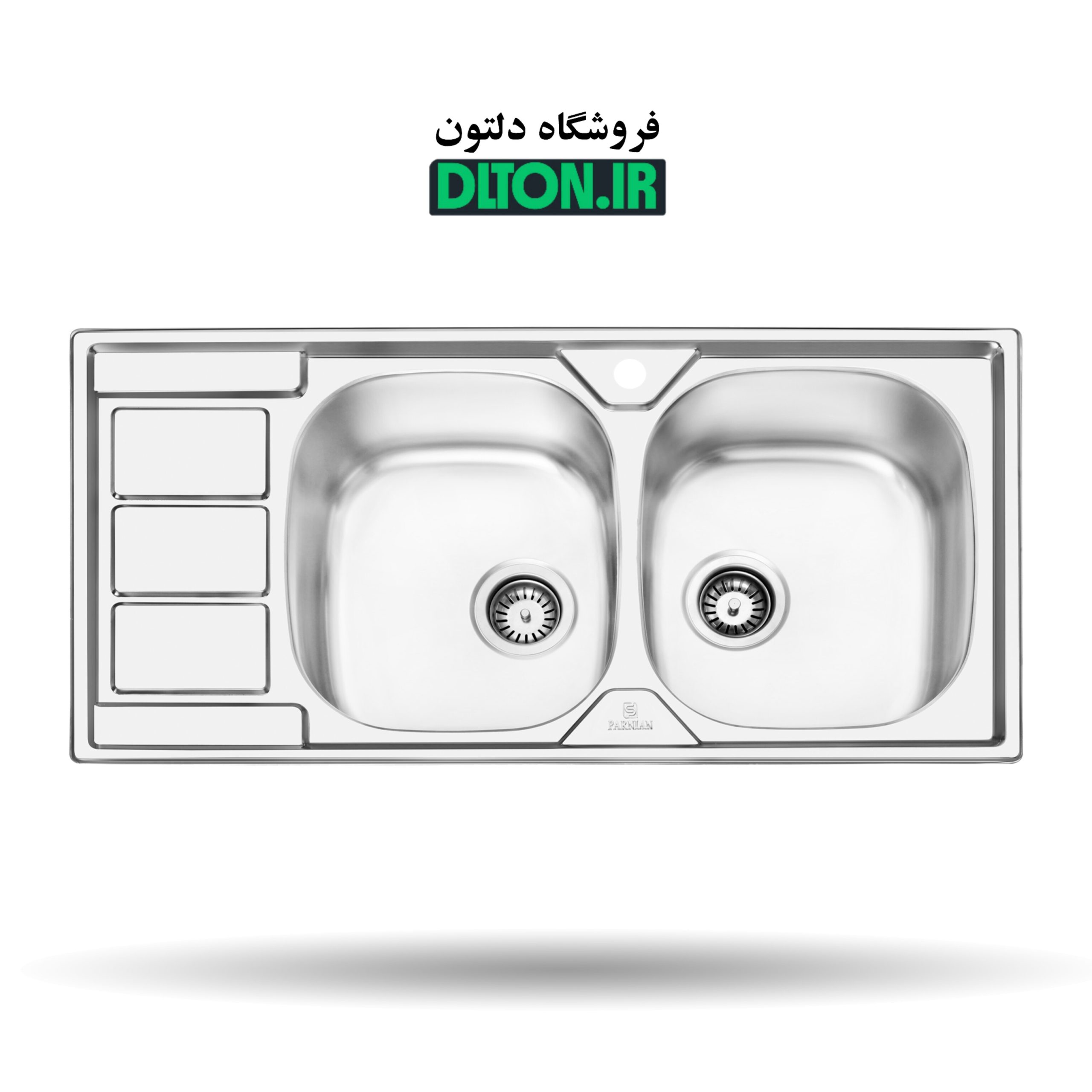 سینک توکار پرنیان استیل PS 2211