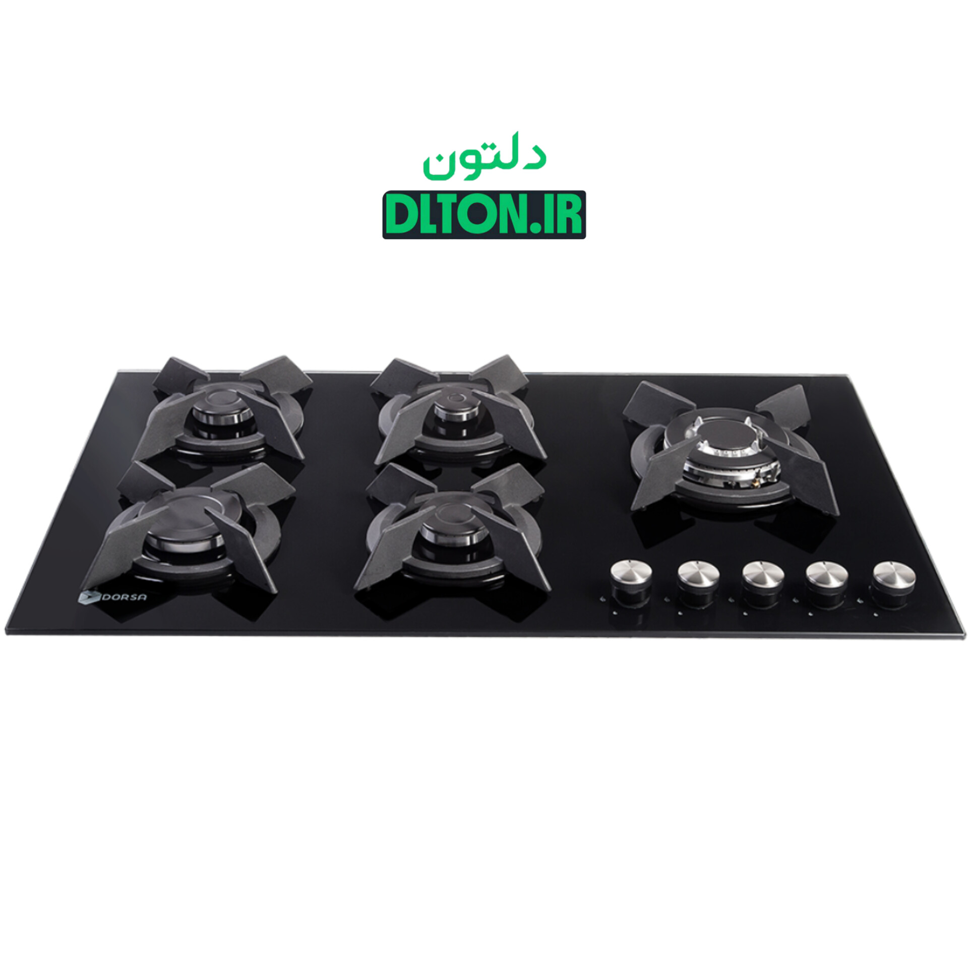 اجاق گاز شیشه ای درسا مدل آرتا DG2103-5R