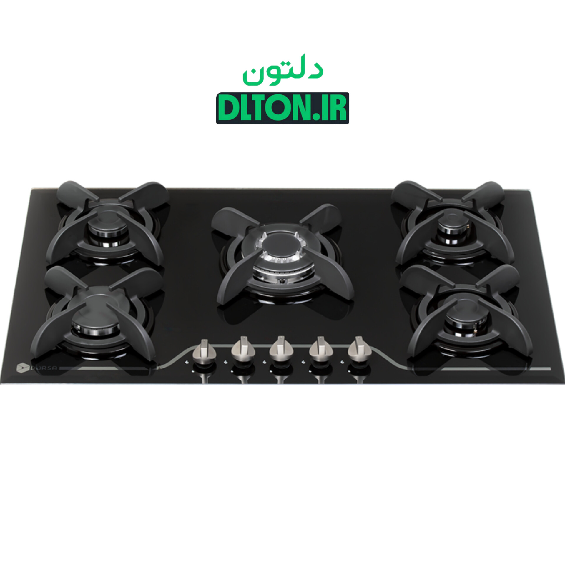 اجاق گاز شیشه ای درسا مدل روشا DG2102-5M